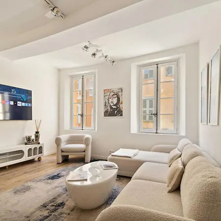 Apartment Charming Appt- Ac- 1br 2p - Centre St Tropez *
